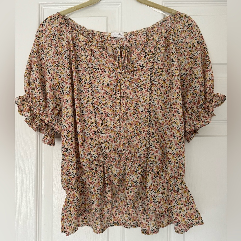 Floral Boho Blouse